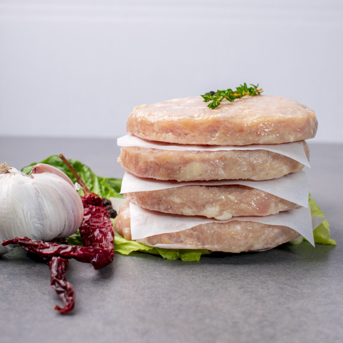 Chunky Juicy Chicken Burger (4pcs/224g) - Image 2