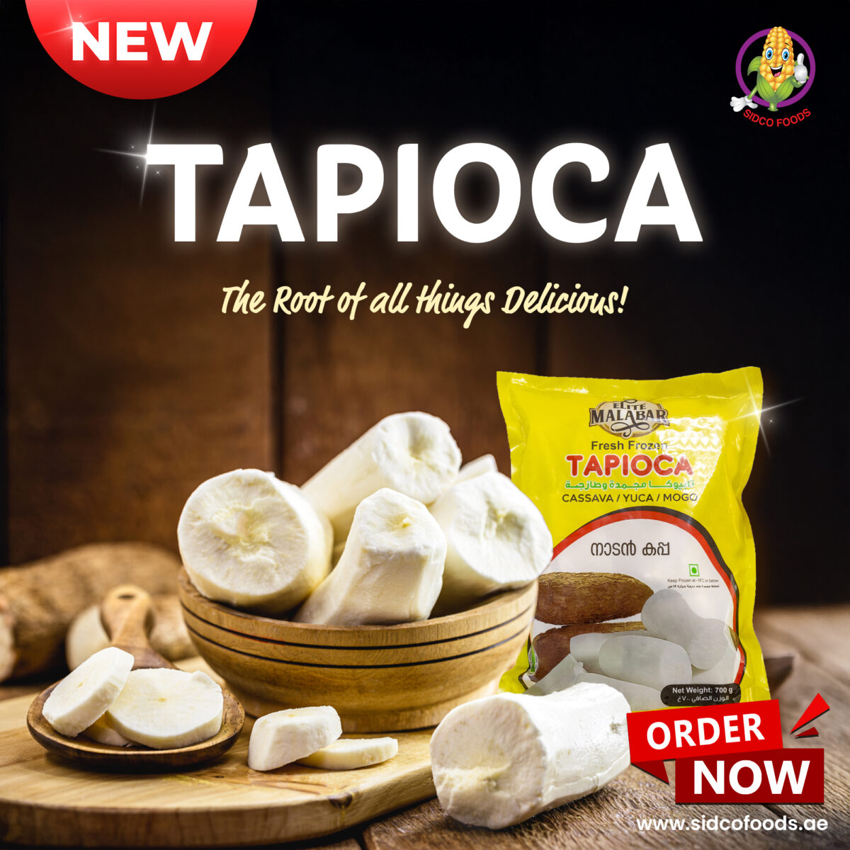Frozen Tapioca (Cassava) 12x700g - Image 3